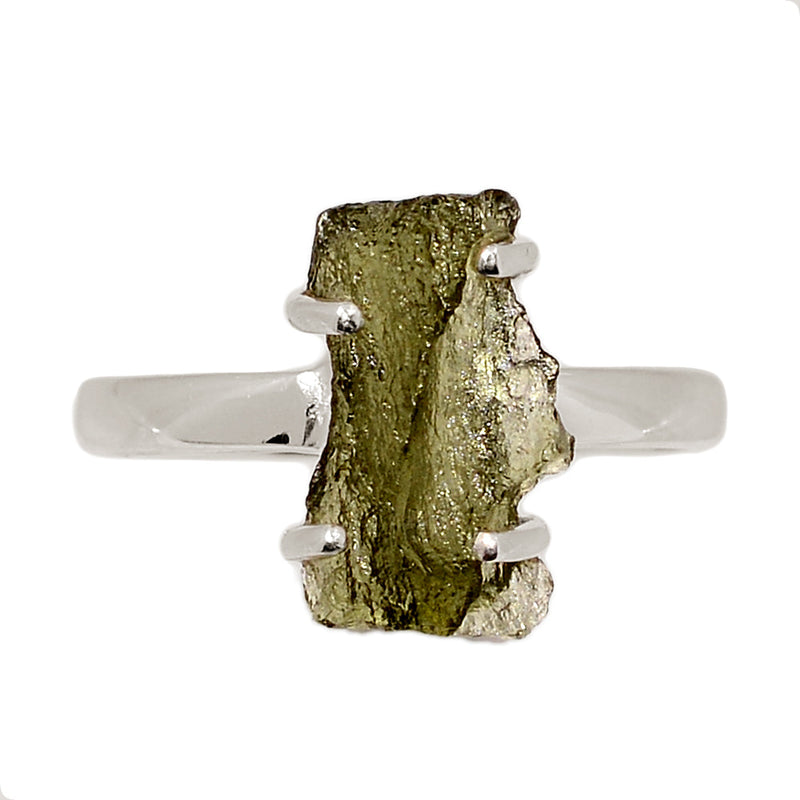 Claw - Moldavite Ring - MLDR541