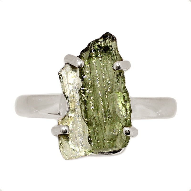 Claw - Moldavite Ring - MLDR546