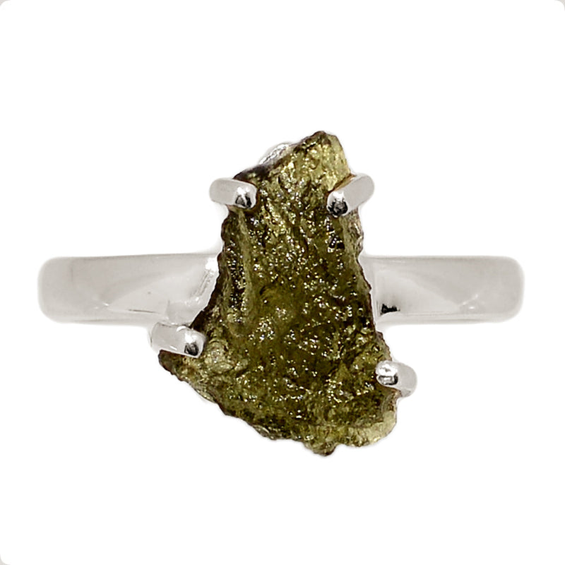 Claw - Moldavite Ring - MLDR549