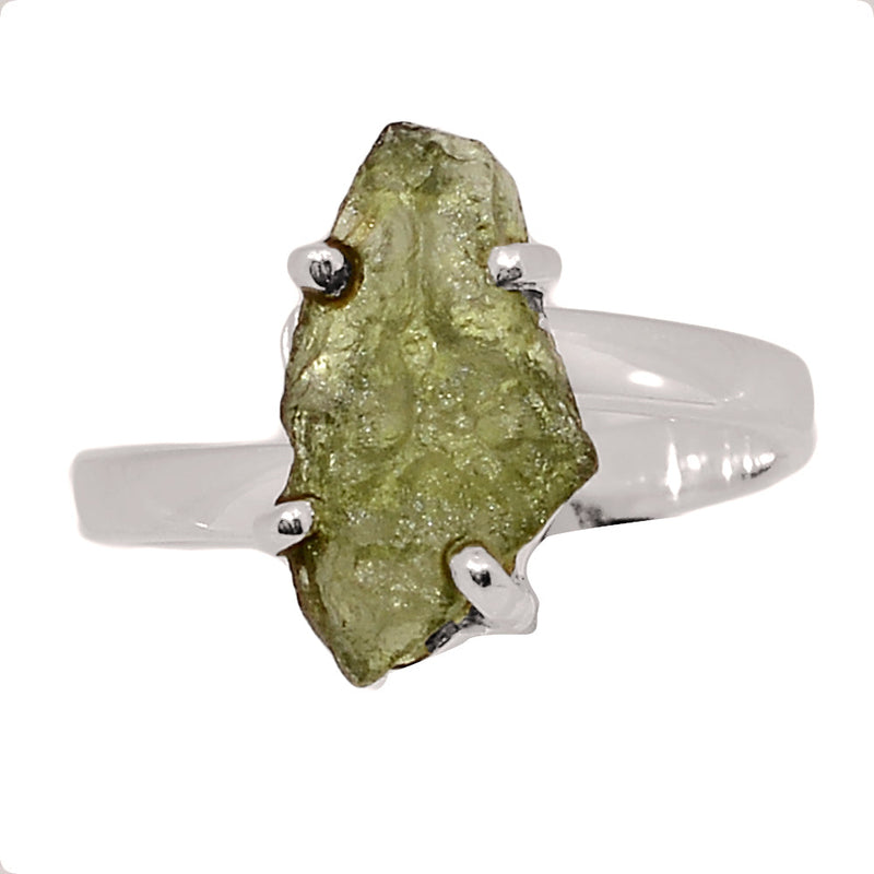 Claw - Moldavite Ring - MLDR573