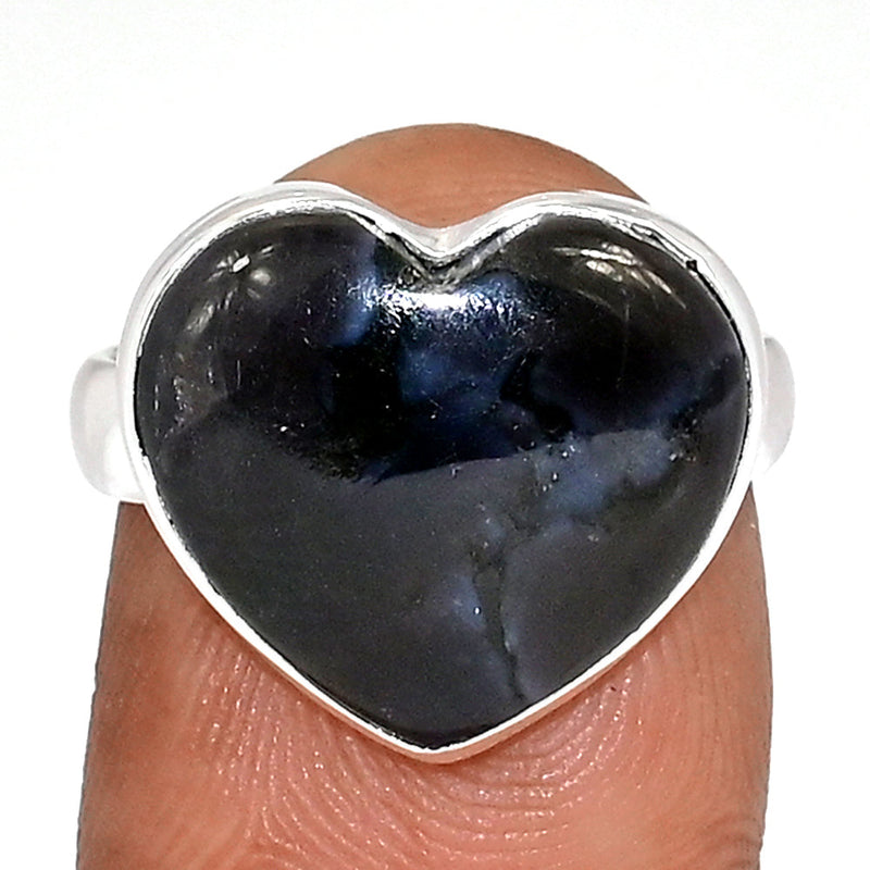 Heart - Mystic Merlinite Crystal Ring - MMCR629