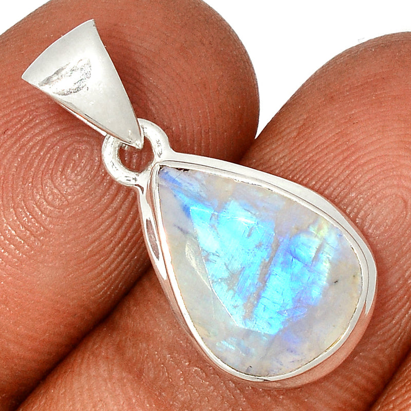 1" Moonstone Faceted Pendants - MNFP1751