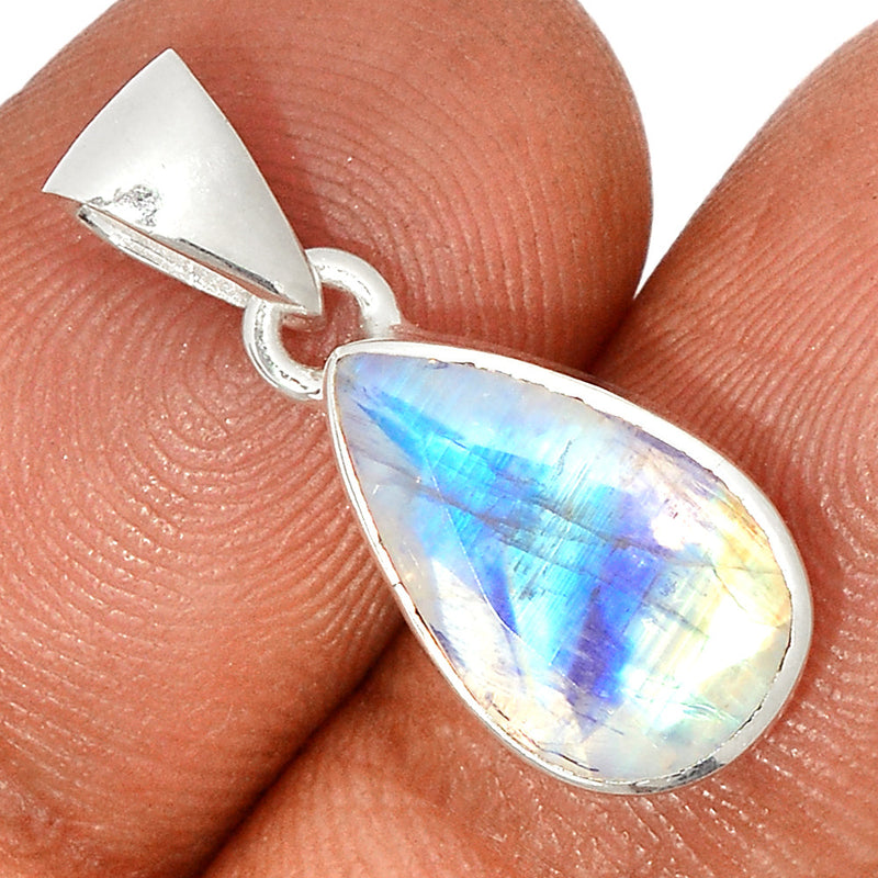 1" Moonstone Faceted Pendants - MNFP1787