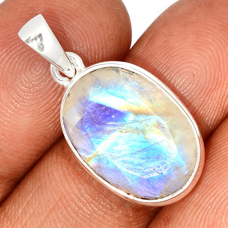 1.2" Moonstone Faceted Pendants - MNFP1788