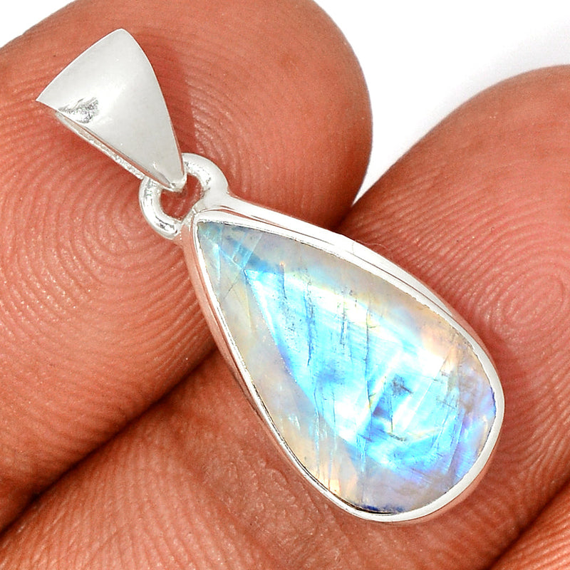 1.1" Moonstone Faceted Pendants - MNFP1794