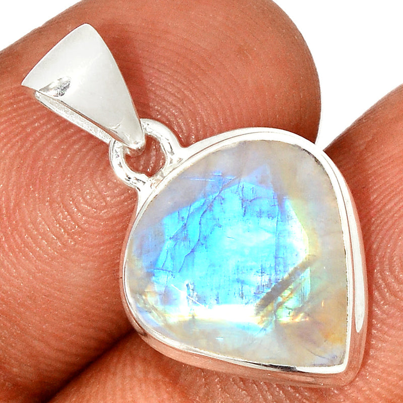1" Moonstone Faceted Pendants - MNFP1803
