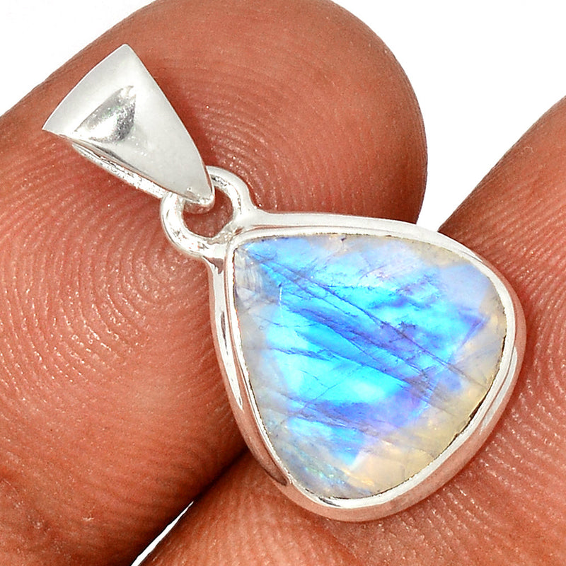 1" Moonstone Faceted Pendants - MNFP1811