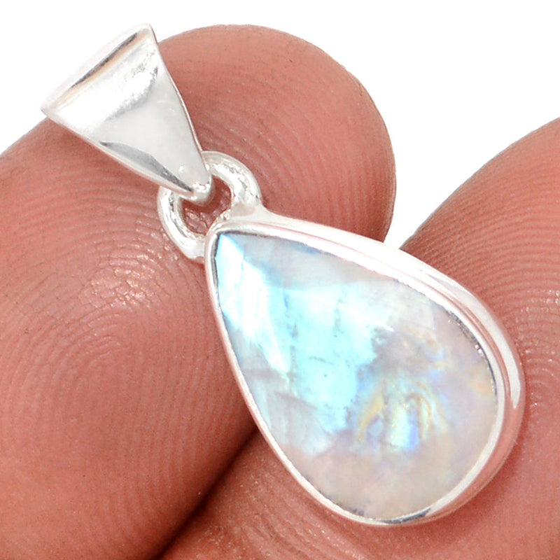 1" Moonstone Faceted Pendants - MNFP1864