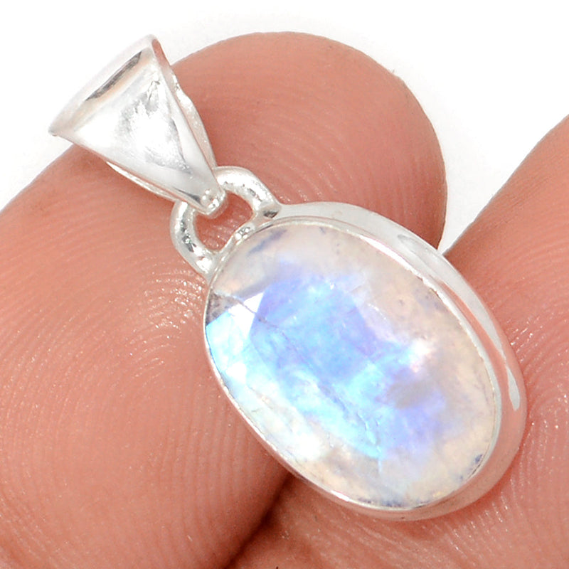 1" Moonstone Faceted Pendants - MNFP1888
