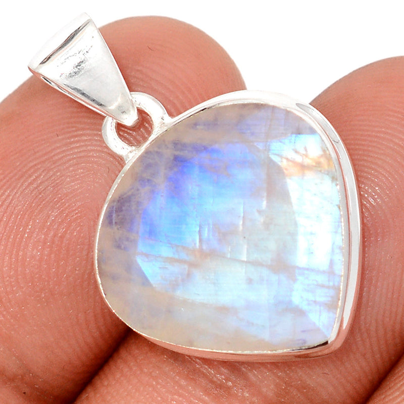 1.1" Moonstone Faceted Pendants - MNFP1907