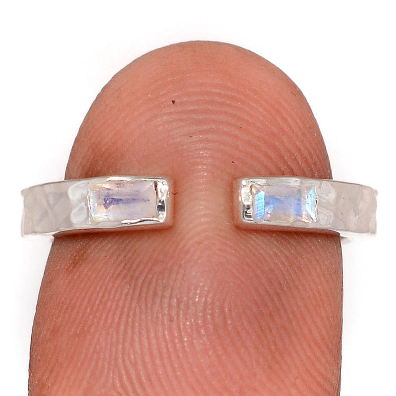 Moonstone Faceted Ring - MNFR13