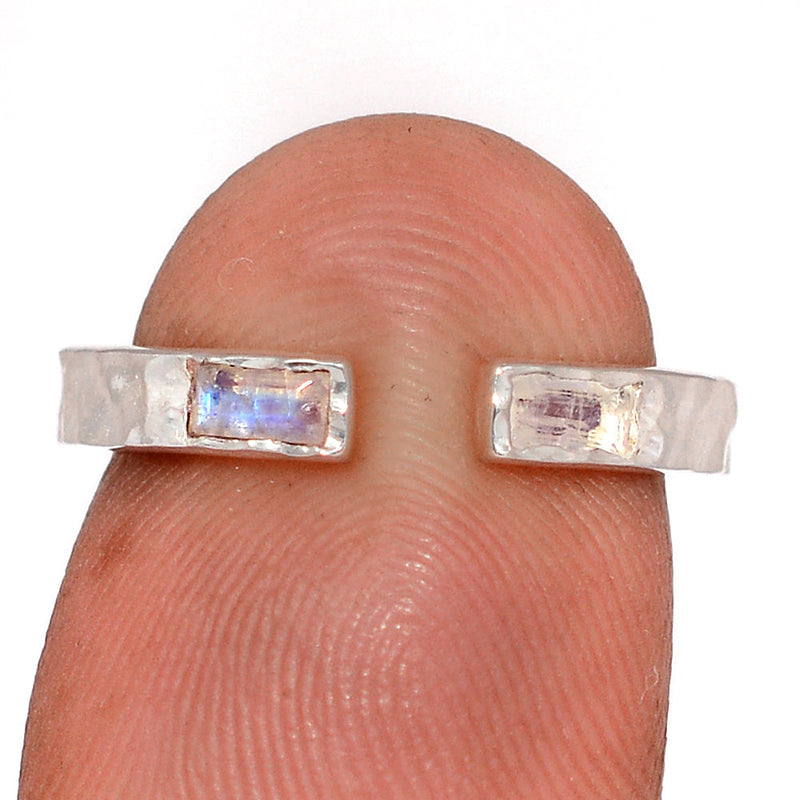 Moonstone Faceted Ring - MNFR15