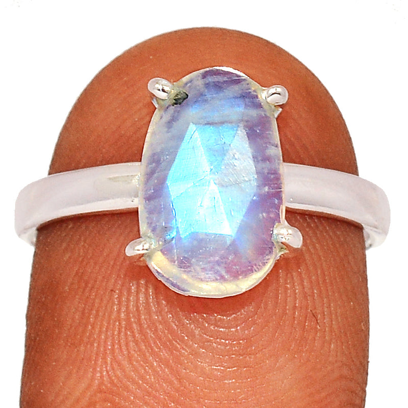 Claw - Moonstone Faceted Ring - MNFR1691