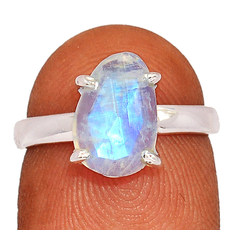 Claw - Moonstone Faceted Ring - MNFR1692