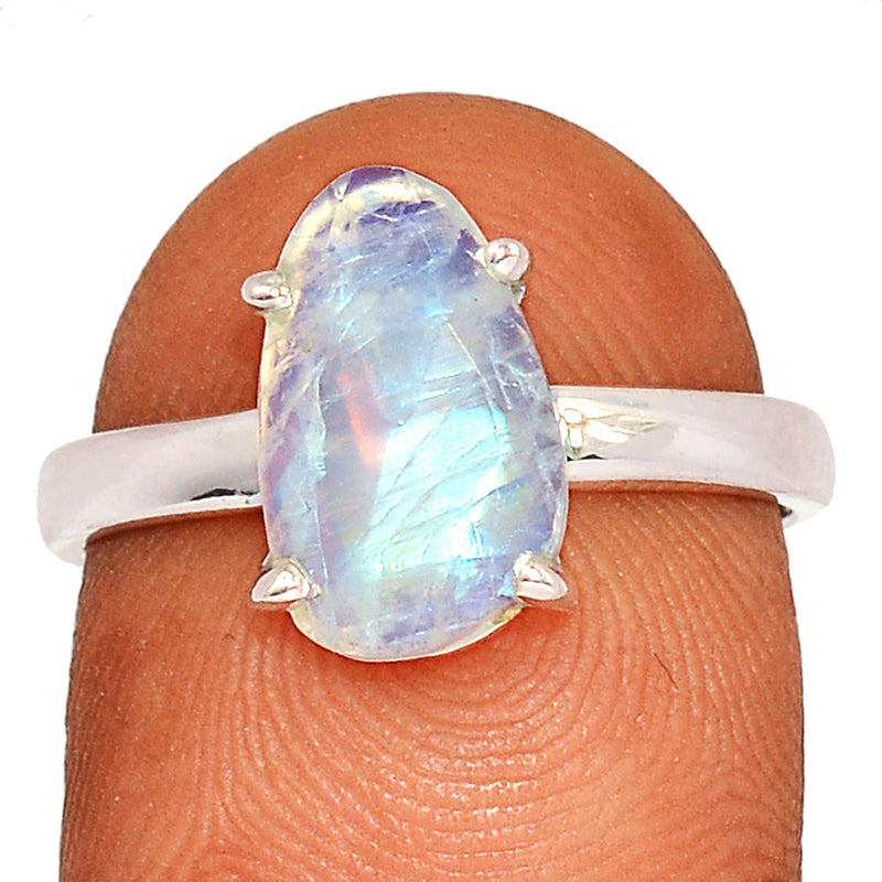 Claw - Moonstone Faceted Ring - MNFR1695