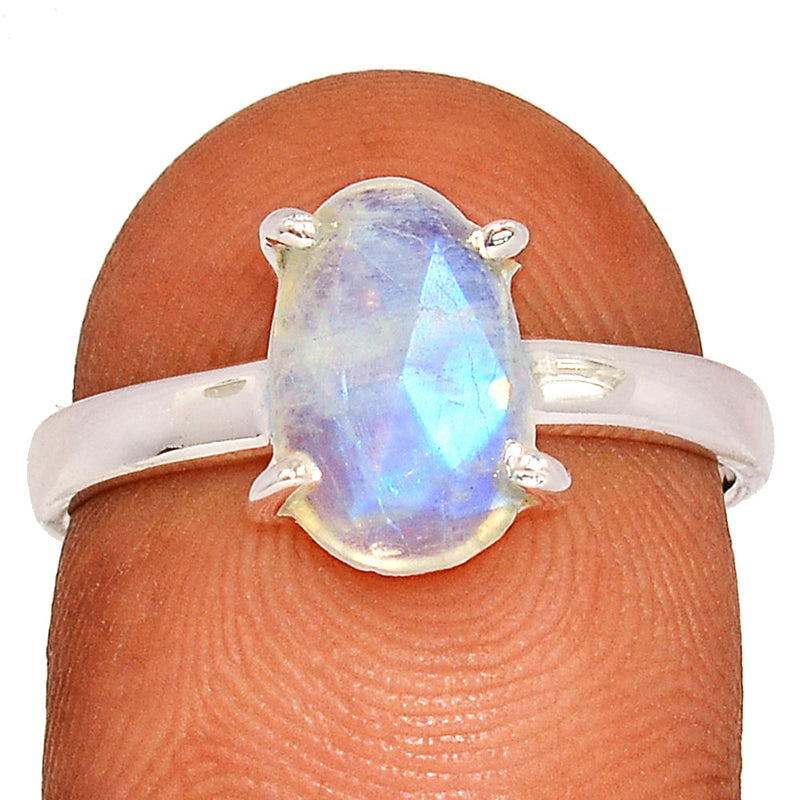 Claw - Moonstone Faceted Ring - MNFR1696
