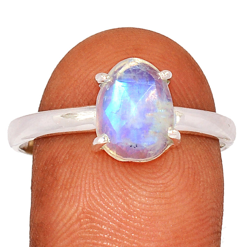 Claw - Moonstone Faceted Ring - MNFR1697