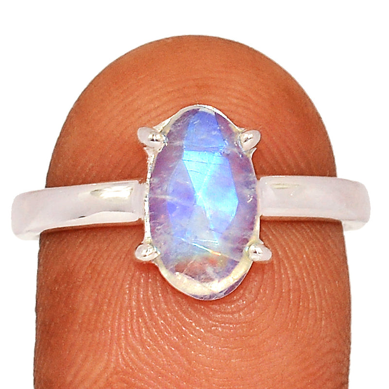 Claw - Moonstone Faceted Ring - MNFR1698