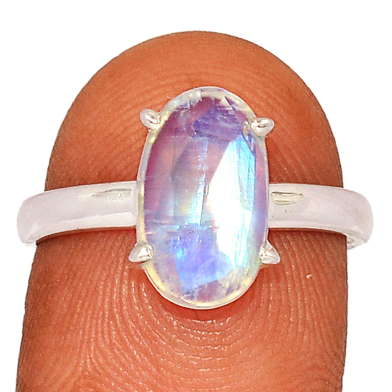 Claw - Moonstone Faceted Ring - MNFR1701