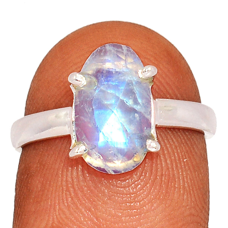 Claw - Moonstone Faceted Ring - MNFR1702