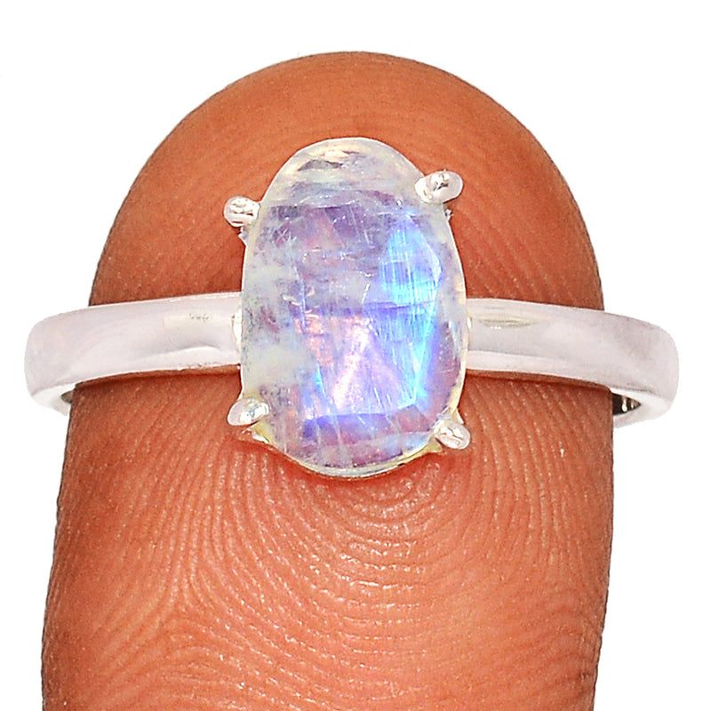 Claw - Moonstone Faceted Ring - MNFR1706