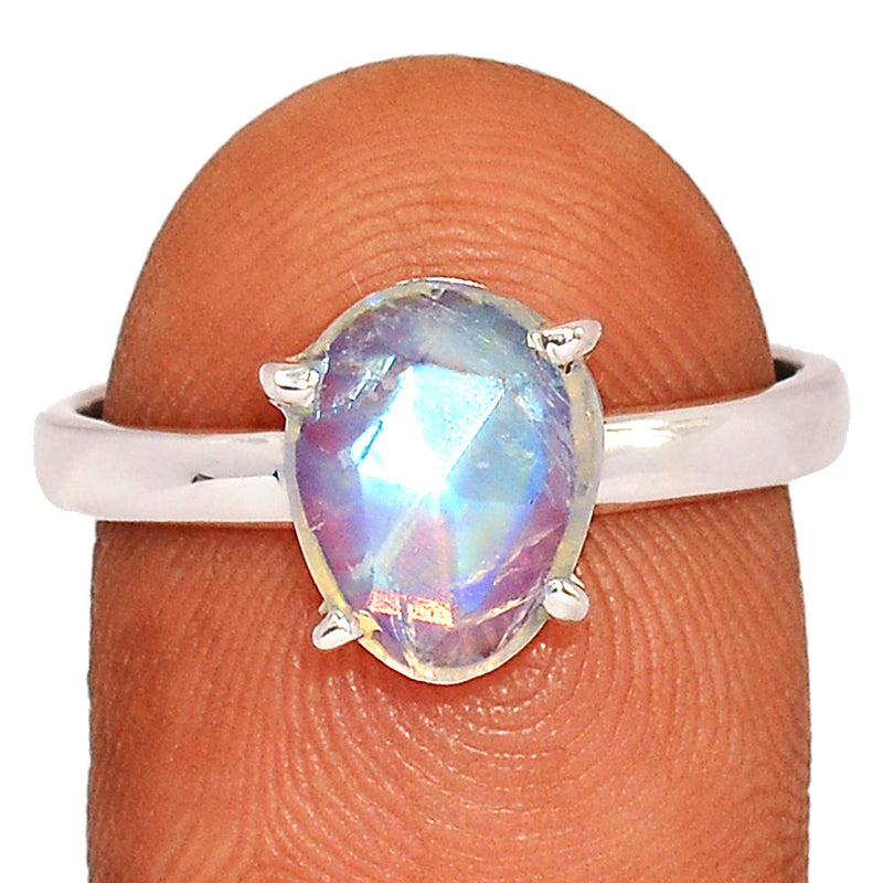 Claw - Moonstone Faceted Ring - MNFR1709