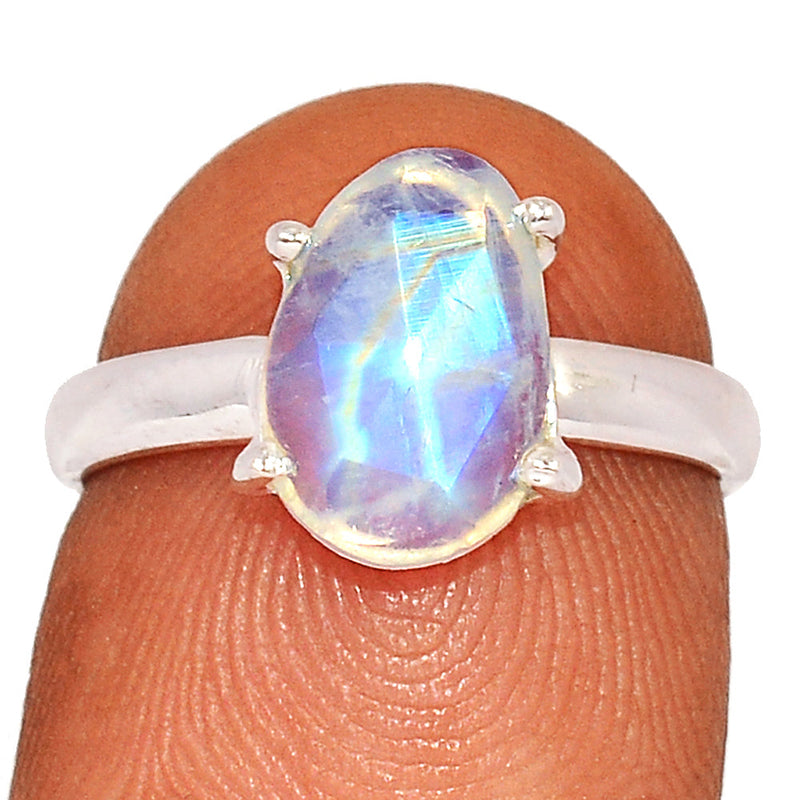 Claw - Moonstone Faceted Ring - MNFR1714
