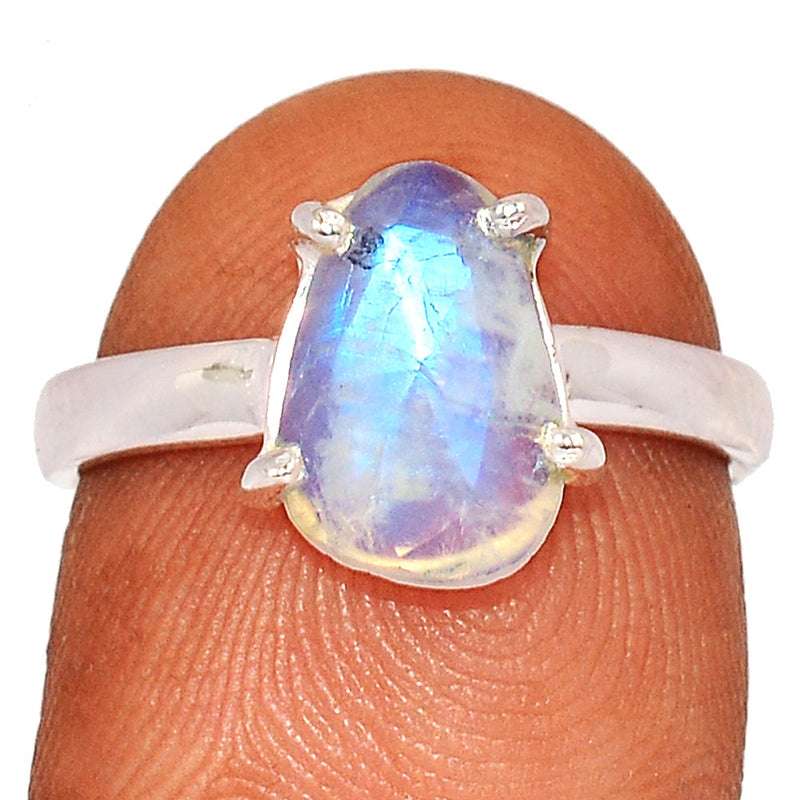 Claw - Moonstone Faceted Ring - MNFR1715