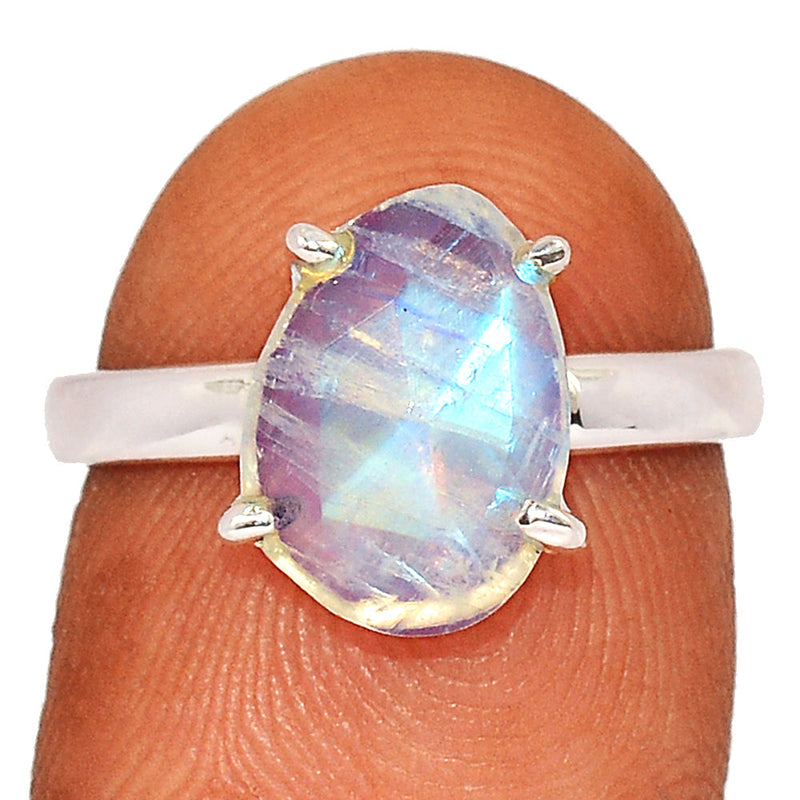 Claw - Moonstone Faceted Ring - MNFR1716