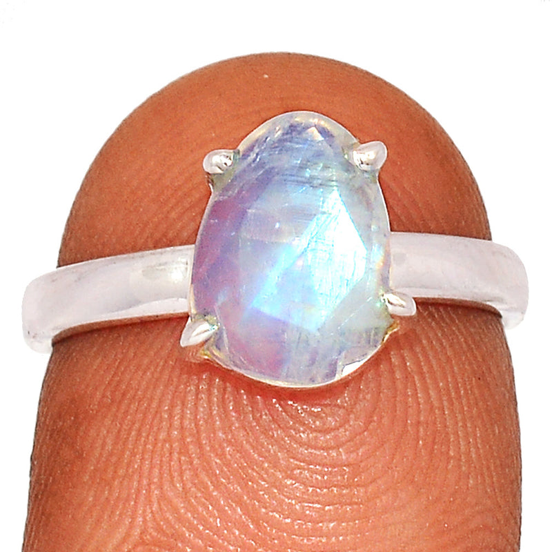 Claw - Moonstone Faceted Ring - MNFR1718