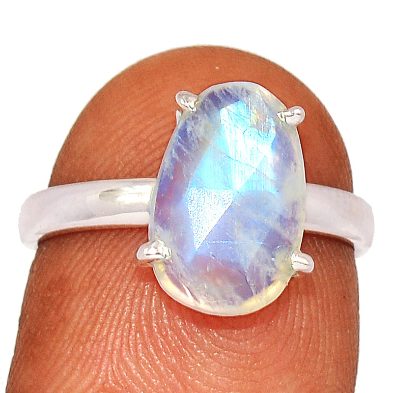 Claw - Moonstone Faceted Ring - MNFR1719