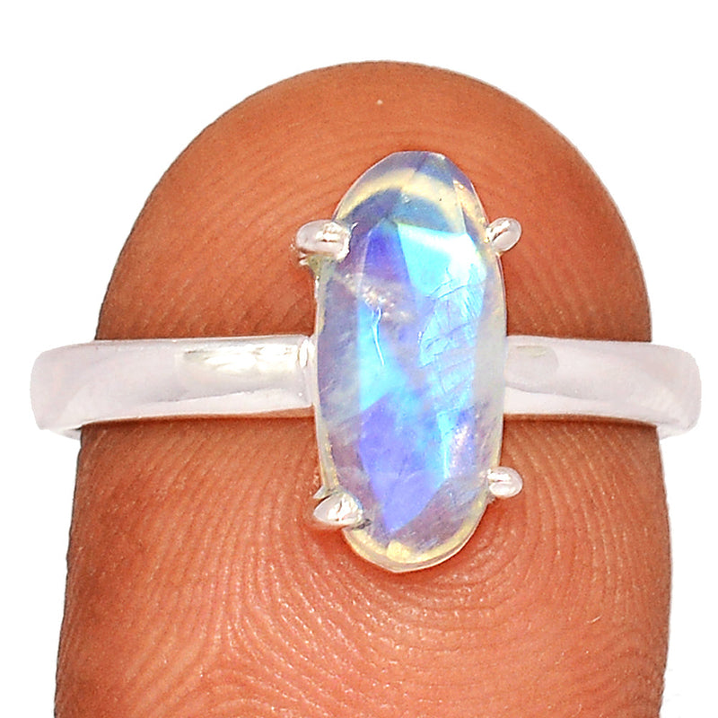 Claw - Moonstone Faceted Ring - MNFR1721