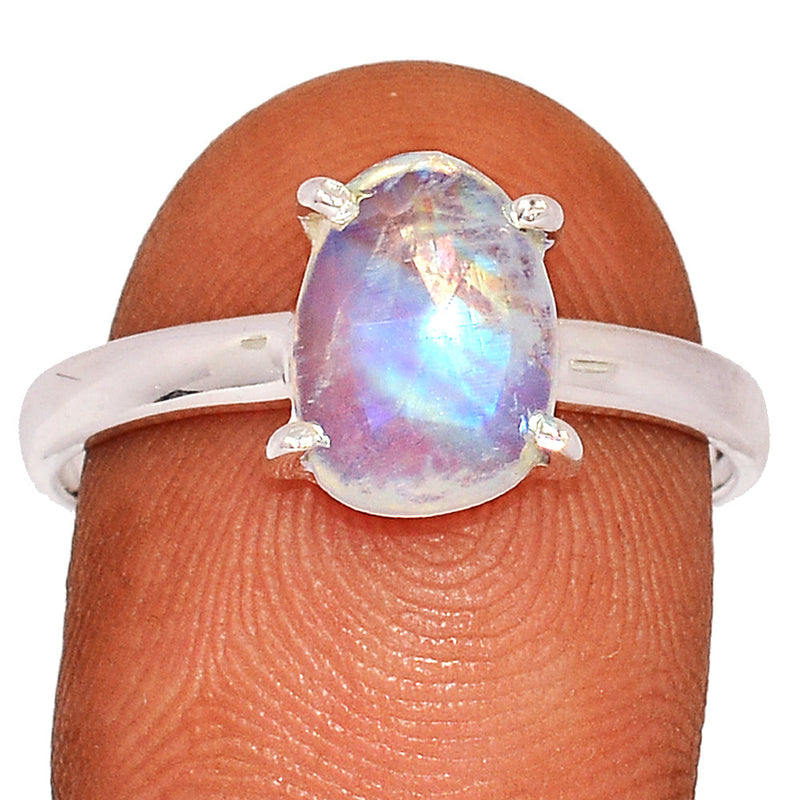 Claw - Moonstone Faceted Ring - MNFR1723