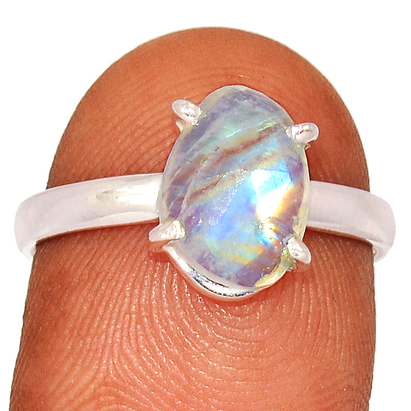 Claw - Moonstone Faceted Ring - MNFR1725
