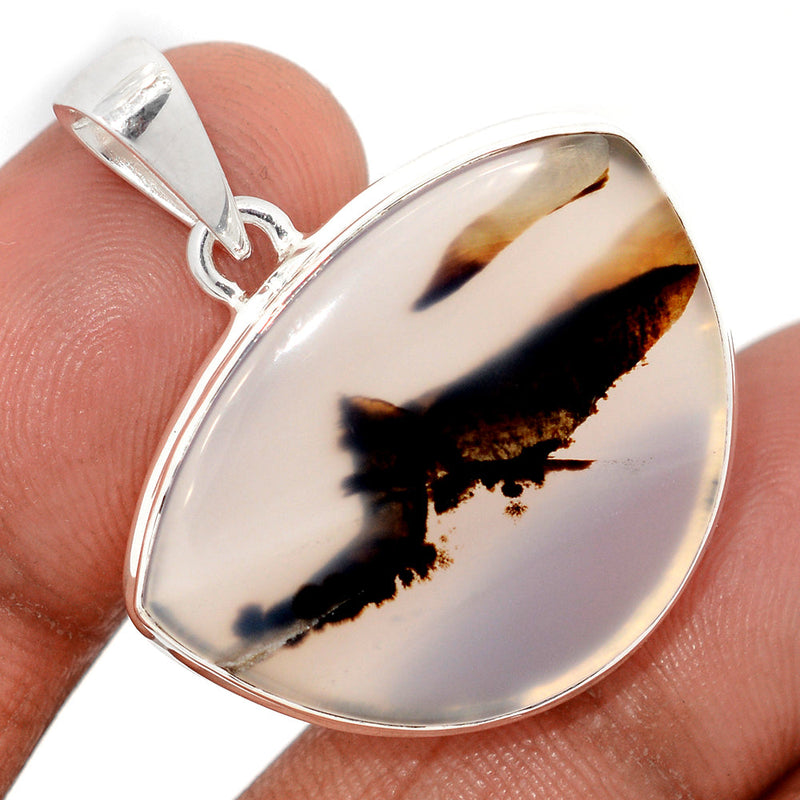 1.3" Montana Agate Pendants - MNTP1024