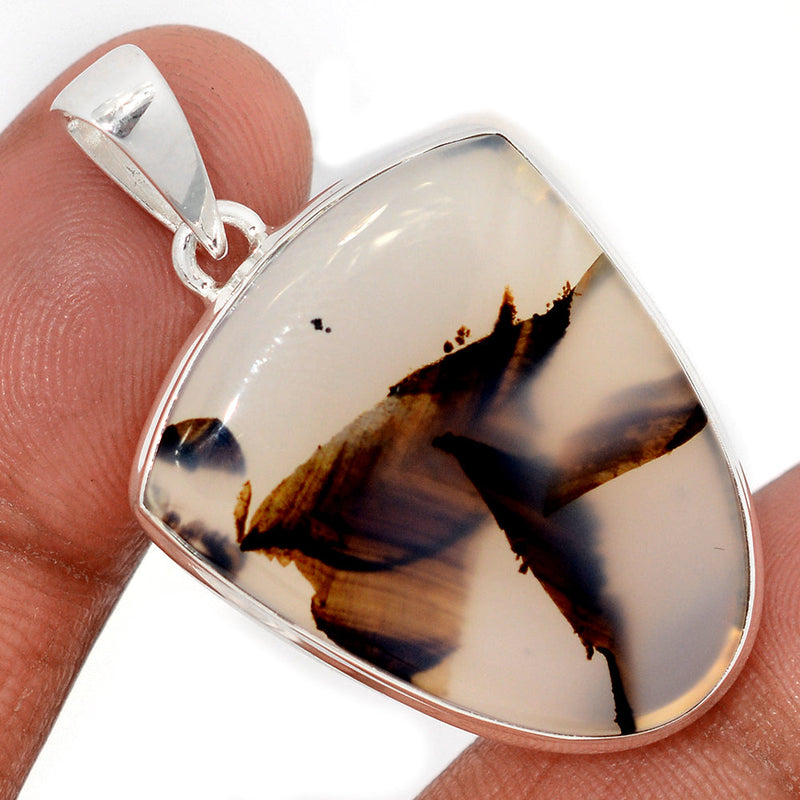 1.7" Montana Agate Pendants - MNTP1037