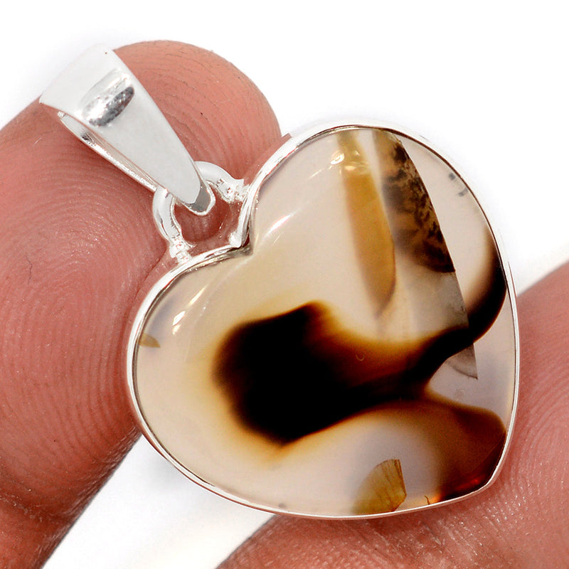 1.2" Montana Agate Pendants - MNTP1039