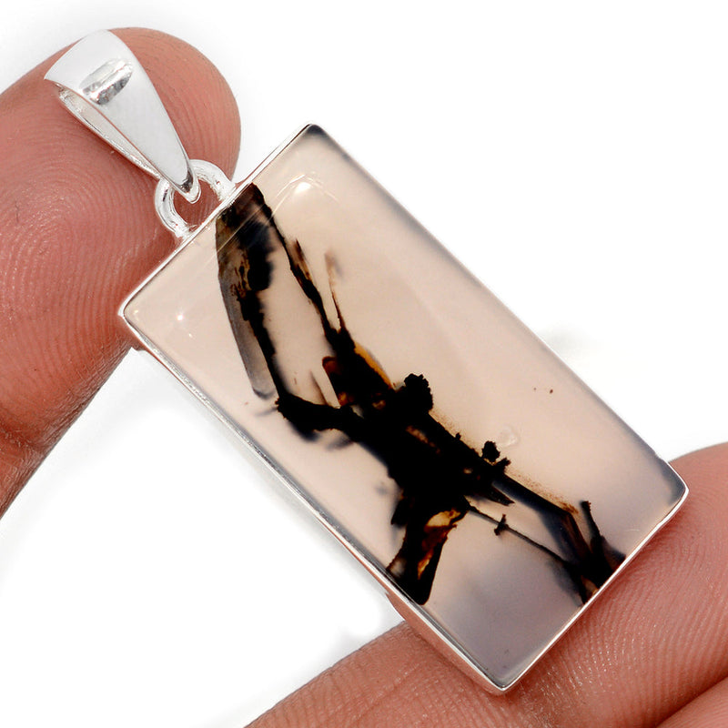 1.8" Montana Agate Pendants - MNTP1055