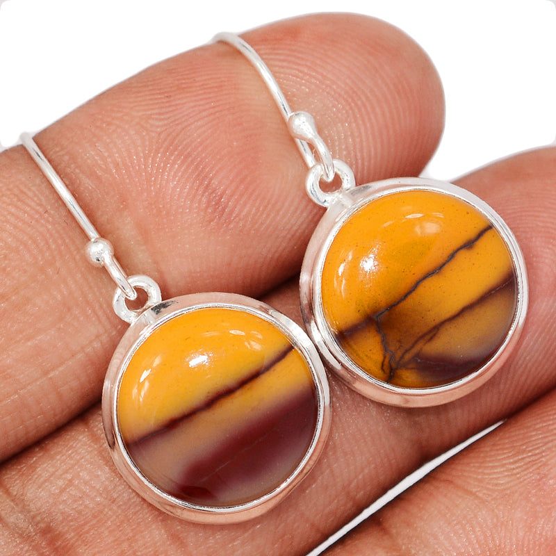 1.3" Mookaite Earrings - MOKE348