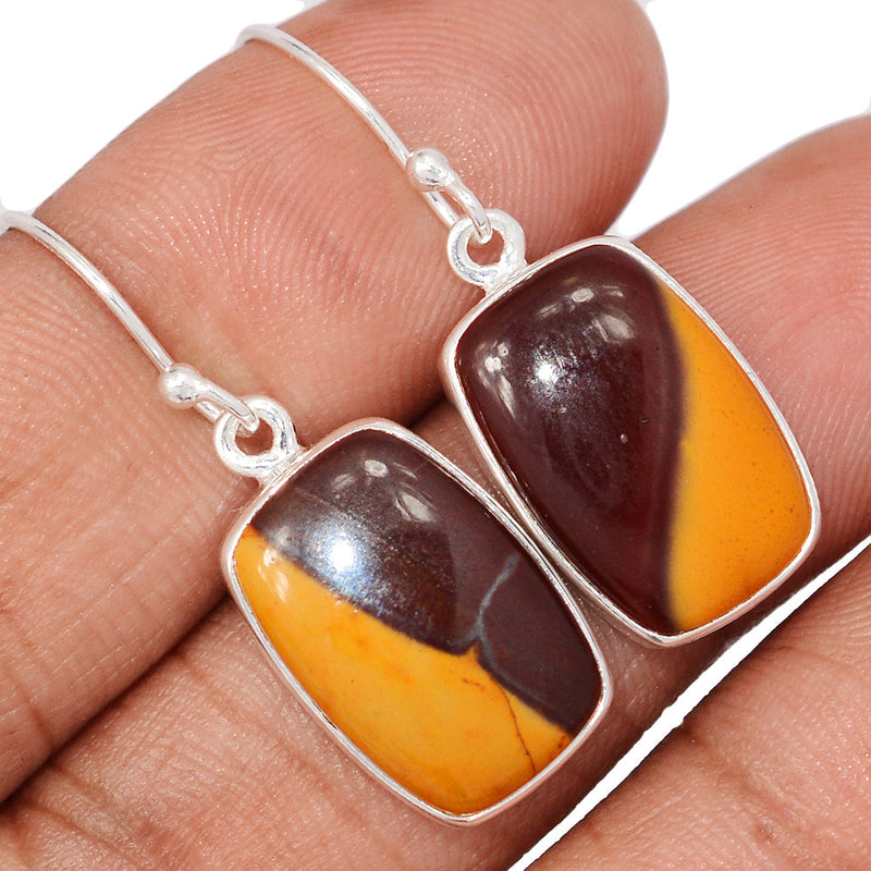 1.3" Mookaite Earrings - MOKE351