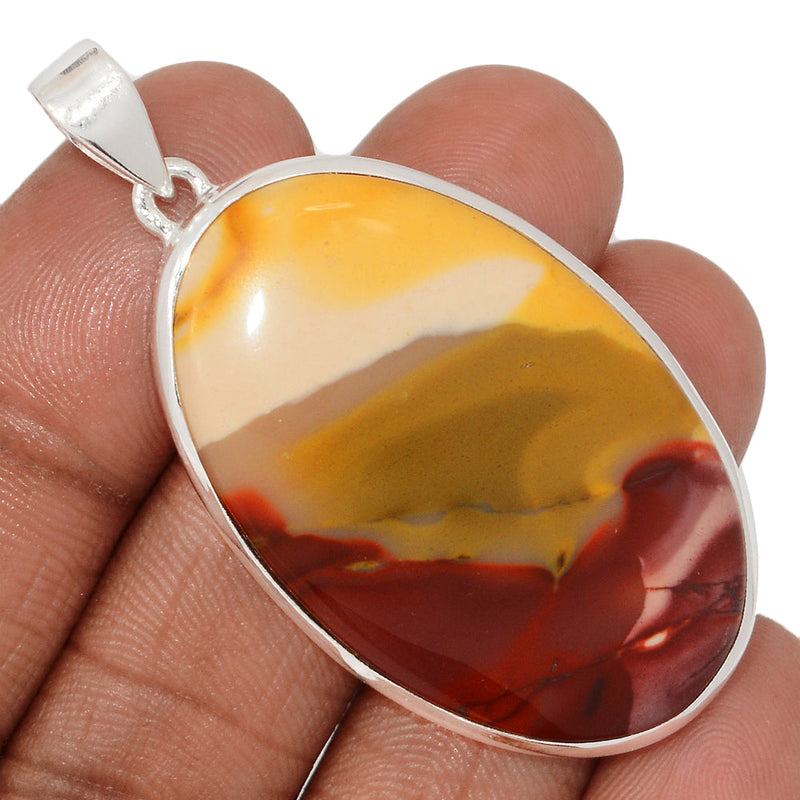 2.1" Extra Large - Mookaite Pendants - MOKP1413