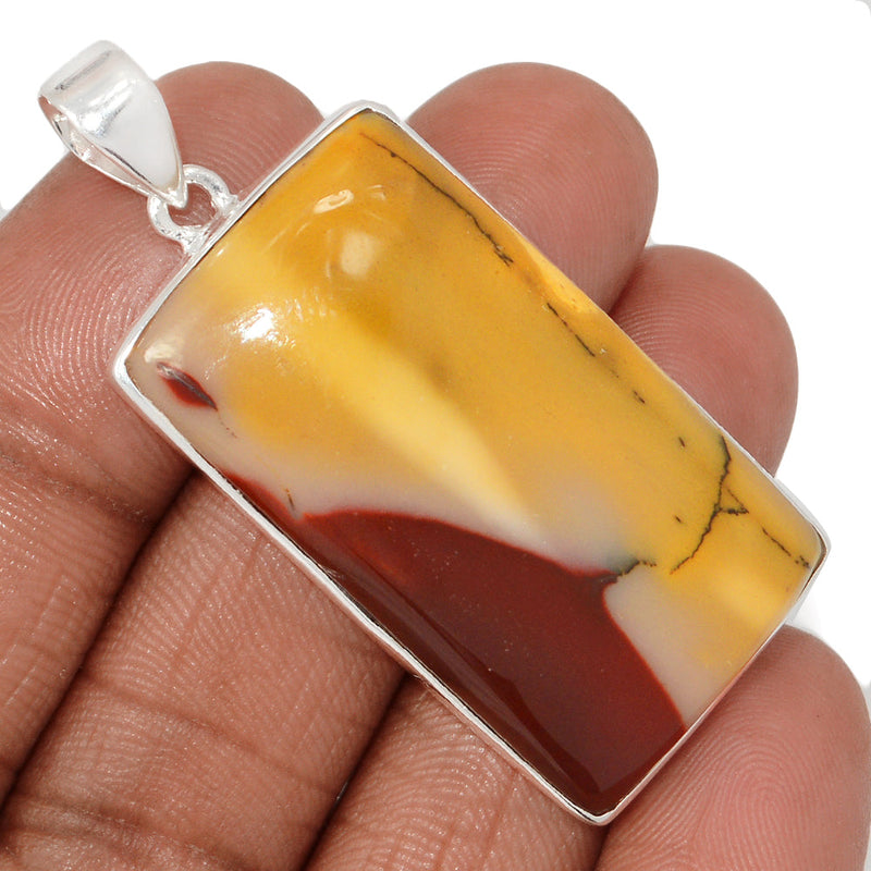 2.1" Extra Large - Mookaite Pendants - MOKP1417