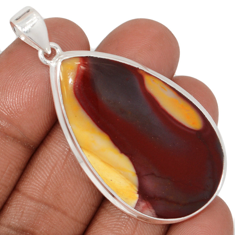 2.1" Extra Large - Mookaite Pendants - MOKP1420