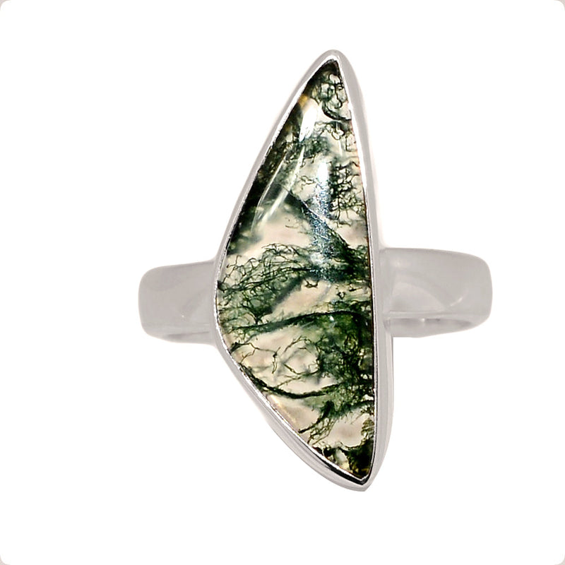 Moss Agate Ring - MOSR1523