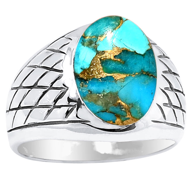 Blue Copper Turquoise Men&