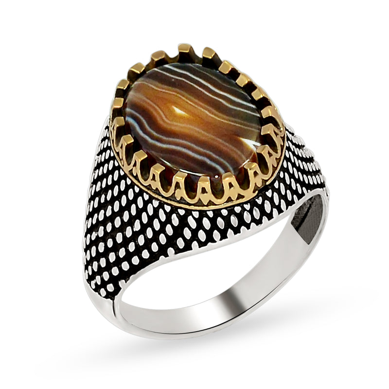 Botswana Agate Men&