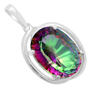 13*18 MM Oval - Mystic Topaz Pendants - MTP51