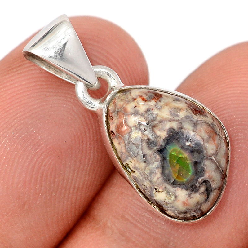 1" Mexican Opal Pendants - MXOP1016