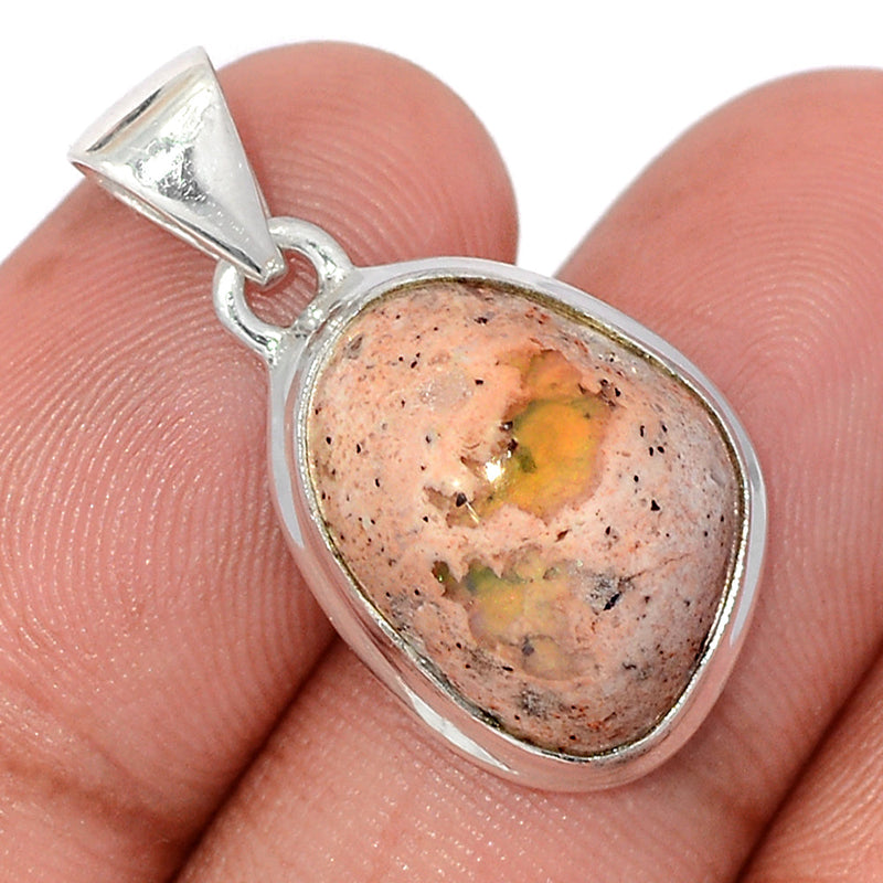1.1" Mexican Opal Pendants - MXOP985
