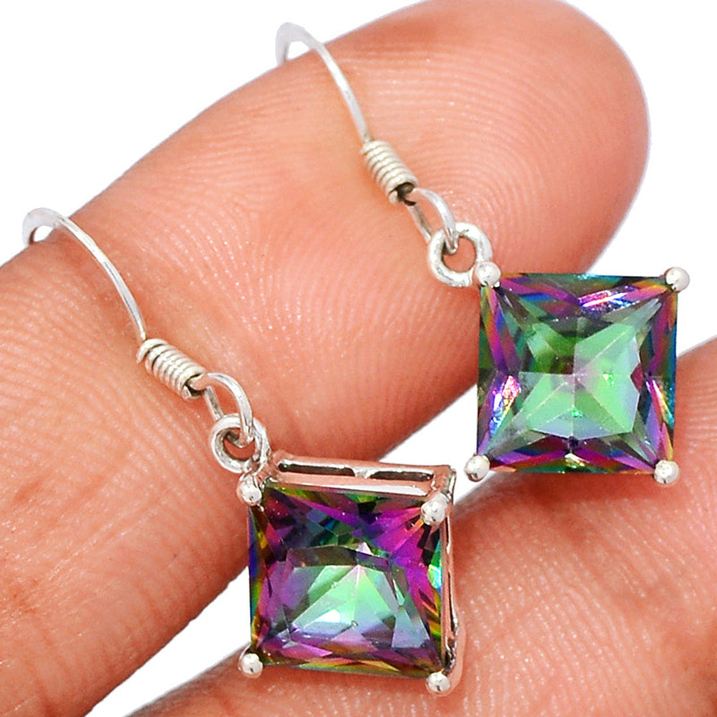 1.1" Claw - Mystic Topaz Earrings - MYSE402